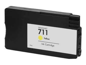 Tusz Zamiennik HP Designjet T120 T520 - GP-H711Y Yellow