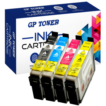 4x Tinte für Epson GP-E715CMYK