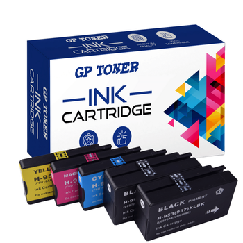 5x Tinten für HP GP-H953XL CMYKK GP